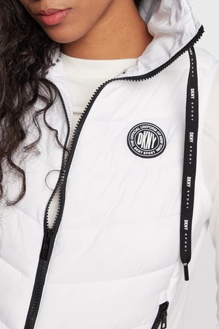 Doudoune sans manches - Blanc