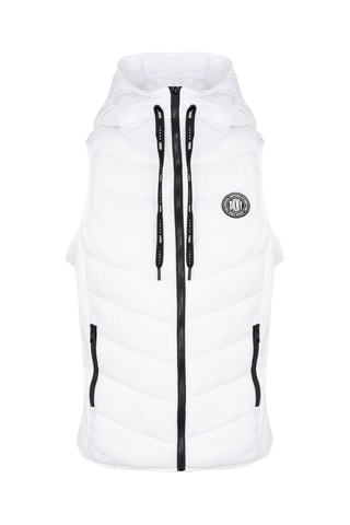 Doudoune sans manches - Blanc