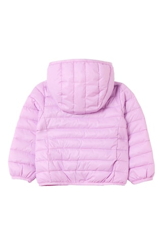 Doudoune à capuche - Mauve