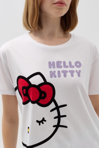 Pyjama Hello Kitty - Blanc