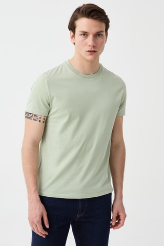 T-shirt regular - Vert