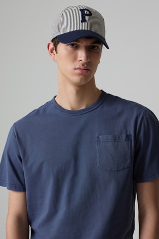 T-shirt regular - Bleu