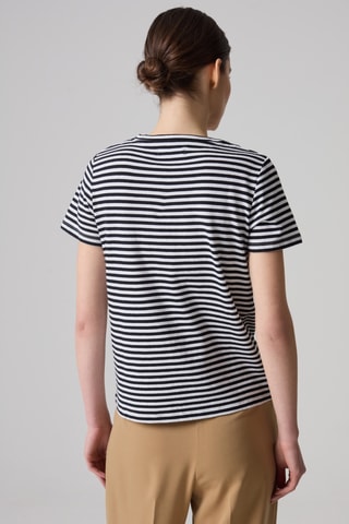 T-shirt en lin - Noir