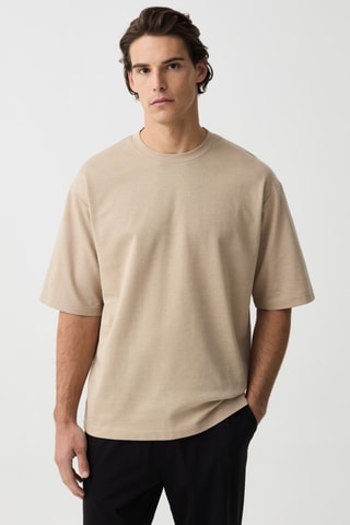 T-shirt - Beige