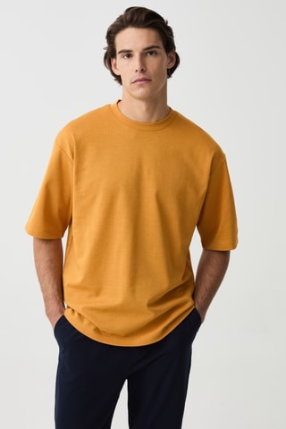 T-shirt - Moutarde