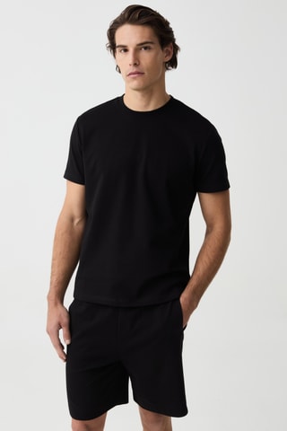 T-shirt regular - Noir