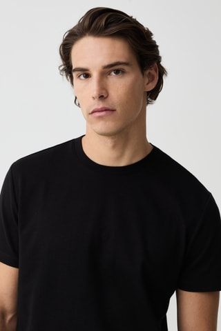 T-shirt regular - Noir