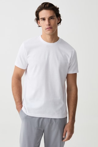 T-shirt regular - Blanc