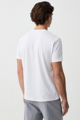 T-shirt regular - Blanc