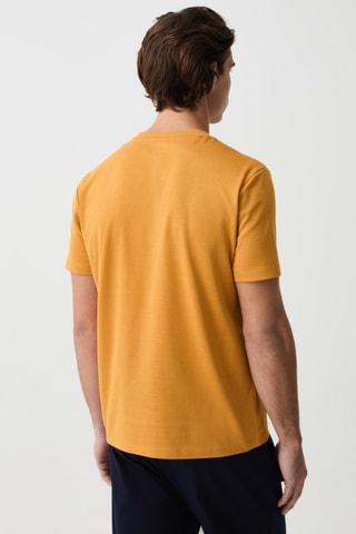 T-shirt regular - Moutarde