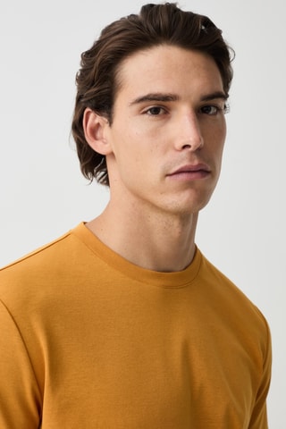 T-shirt regular - Moutarde