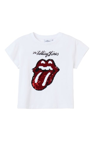 T-shirt Les Rolling Stones - Blanc