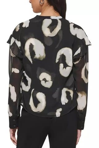 Blouse - Noir et ivoire