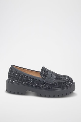 Mocassins plateformes - Noir