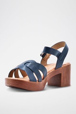 Sandales à talons - Noir