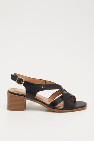 Sandales à talons - Noir