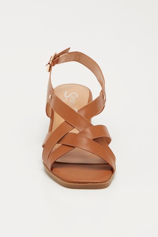 Sandales à talons - Camel