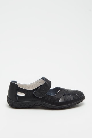 Sandales en cuir - Noir