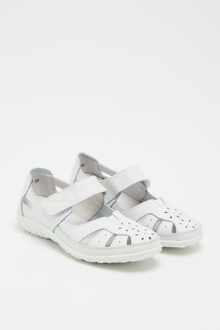 Sandales en cuir - Blanc