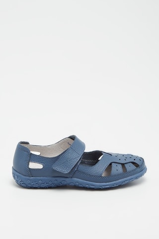 Sandales en cuir - Bleu