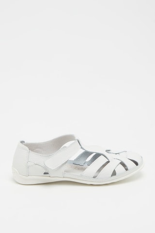 Sandales en cuir - Blanc