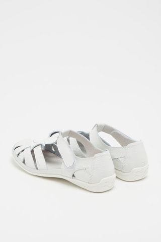 Sandales en cuir - Blanc