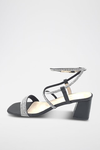 Sandales à talons - Noir