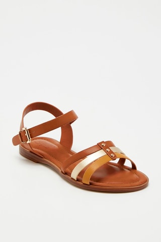 Sandales - 
Camel