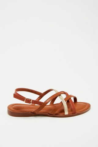 Sandales - 
Camel