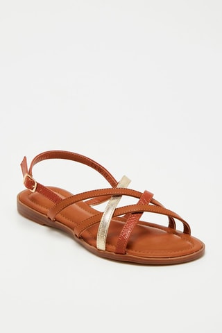 Sandales - 
Camel