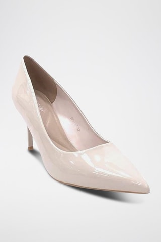 Escarpins vernis - Beige