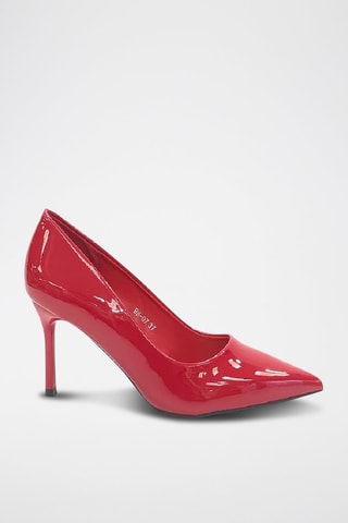 Escarpins vernis - Rouge