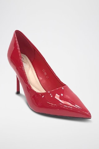 Escarpins vernis - Rouge