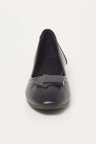 Ballerines à talons - Noir