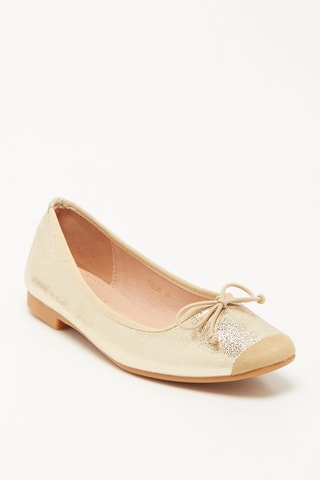 Ballerines - Doré