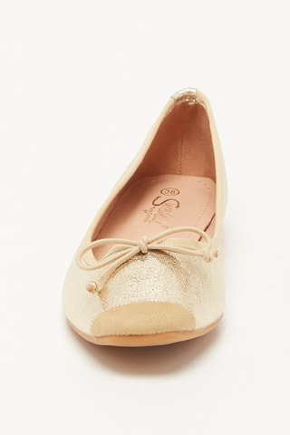 Ballerines - Doré