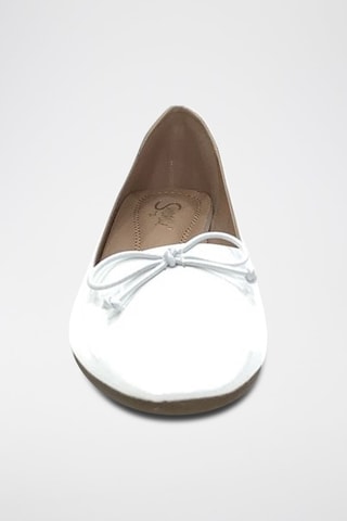 Ballerines vernies - Blanc
