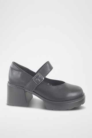 Babies à talons - Noir