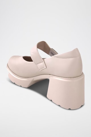 Babies à talons - Beige
