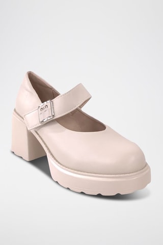 Babies à talons - Beige