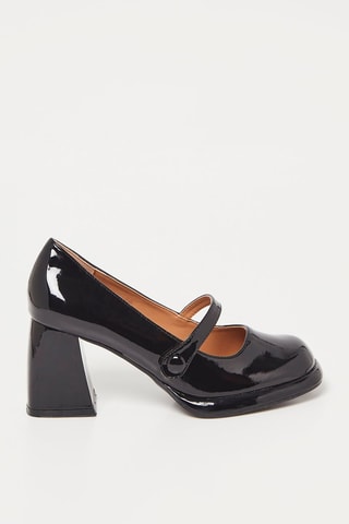 Babies à talons - Noir