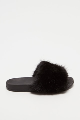 Mules d'intérieur - Noir