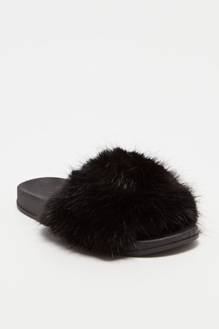 Mules d'intérieur - Noir
