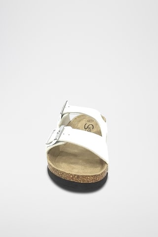 Mules en cuir - Blanc
