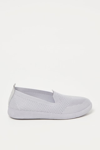 Slip-on - Gris clair