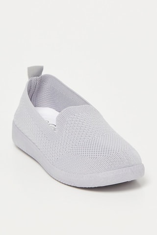 Slip-on - Gris clair