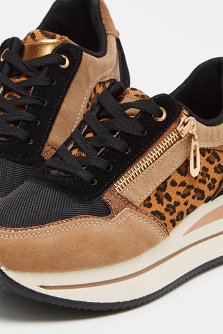 Baskets - Noir et marron
