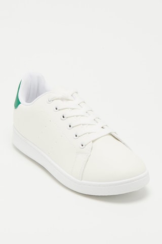 Baskets - Blanc et vert