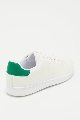 Baskets - Blanc et vert