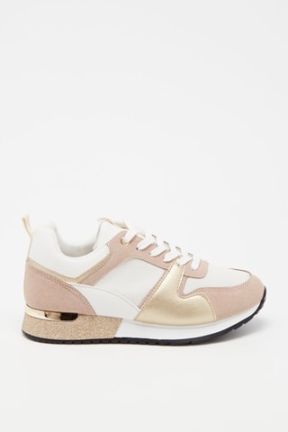 Baskets - Blanc et rose